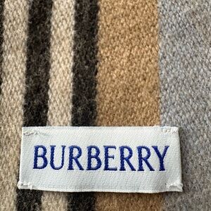 Burberry Multicolor Wool Scarf